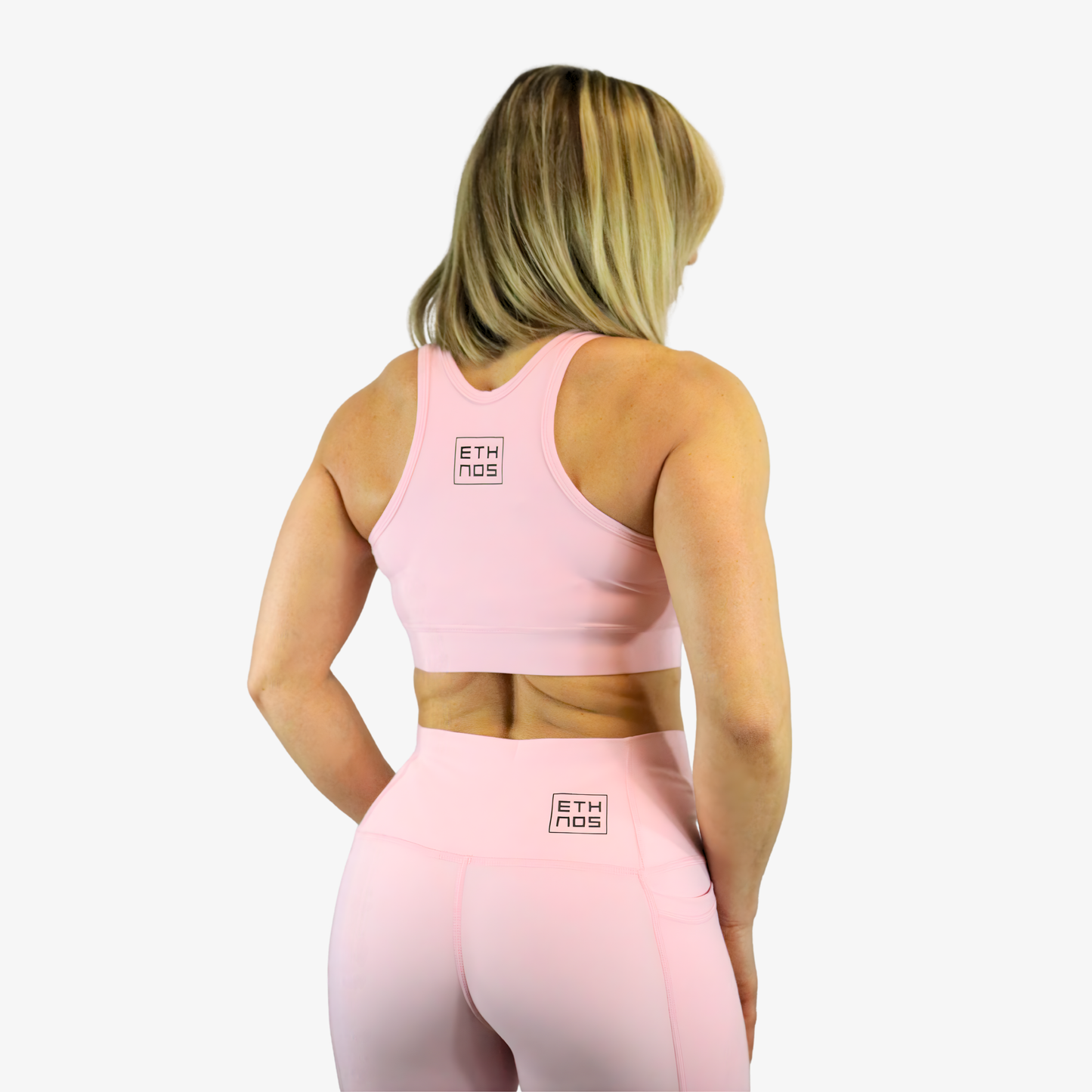 HIGH RISE LEGGINGS - PINK