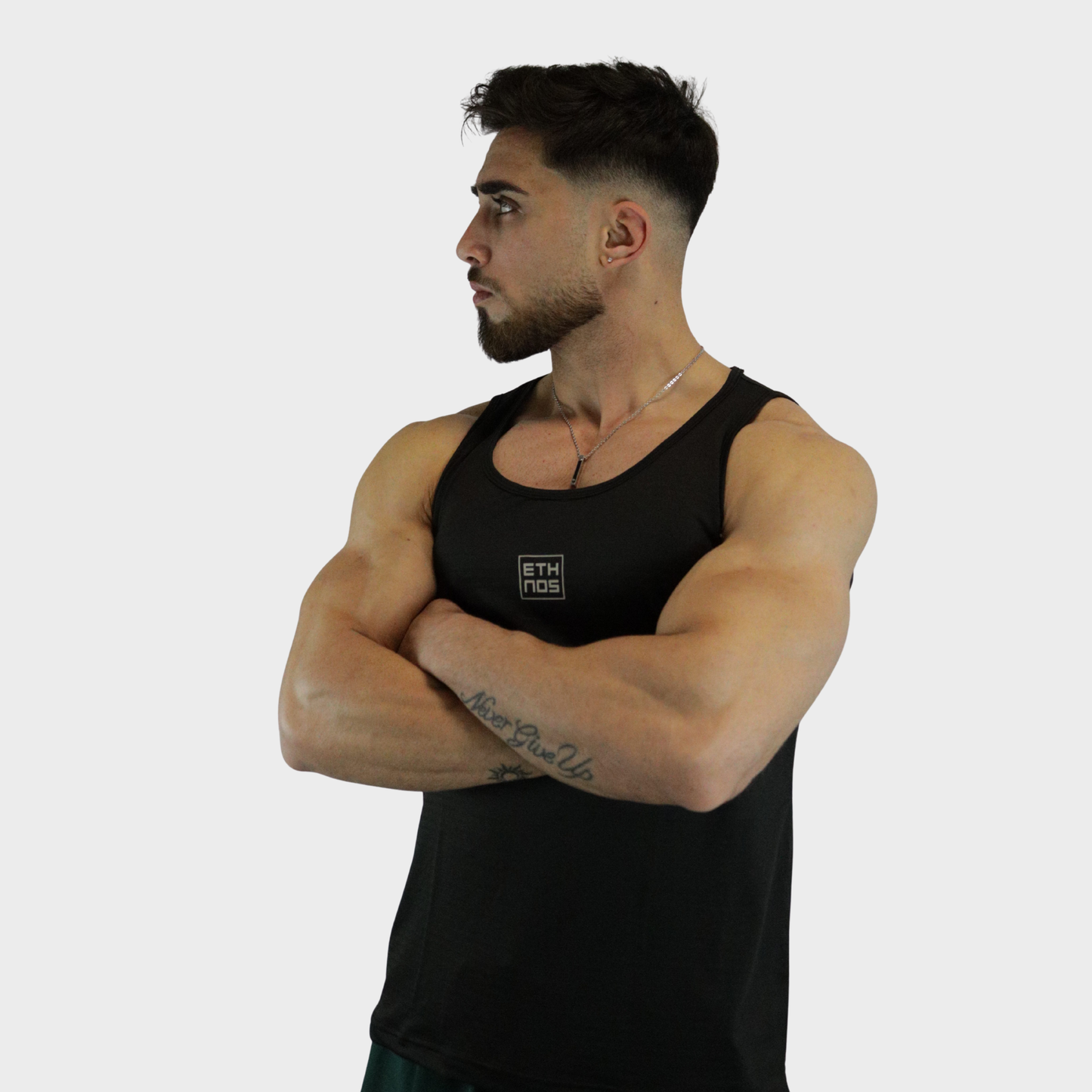 TRAINING TECH TANK TOP - BLACK