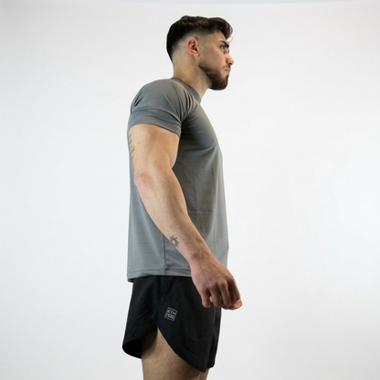 TRAINING TECH T-SHIRT - GREY