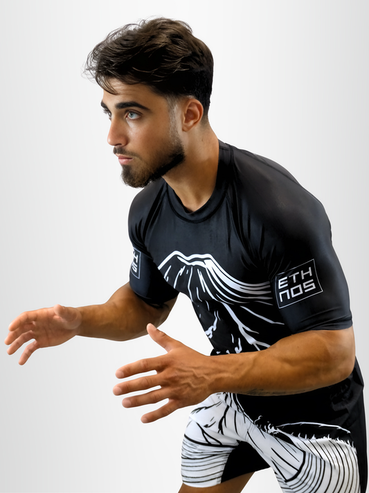 EUDAIMONIA RANKED RASH GUARD