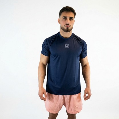 TRAINING TECH T-SHIRT - NAVY BLUE