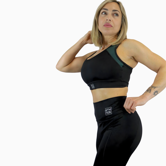 HIGH RISE LEGGINGS - BLACK