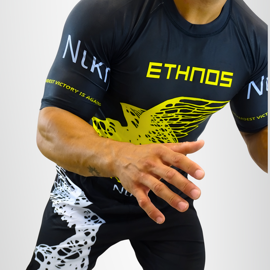 Νικη GOLD AND SILVER RASH GUARD