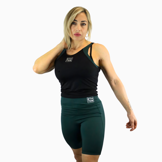 FITNESS SHORTS - EMERALD GREEN