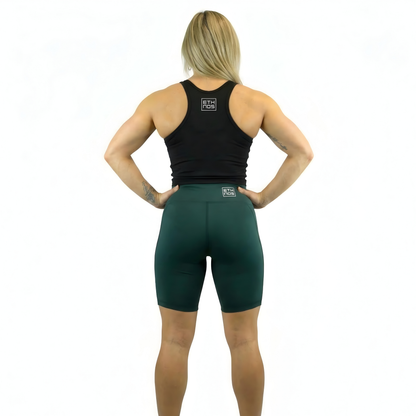 FITNESS SHORTS - EMERALD GREEN