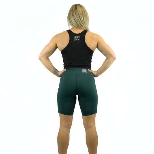 FITNESS SHORTS - EMERALD GREEN